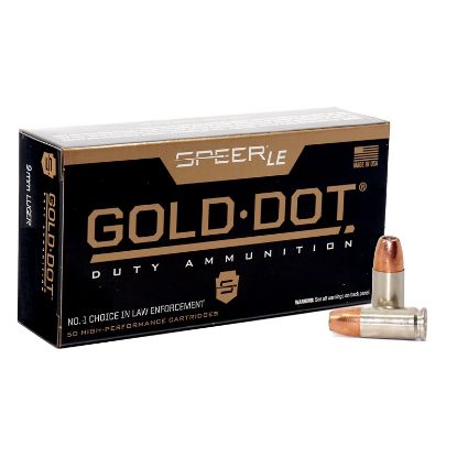 Picture of Speer Gold Dot Law Enforcement 9mm Luger GDHP 124 Grain Jacketed Hollow Point 
