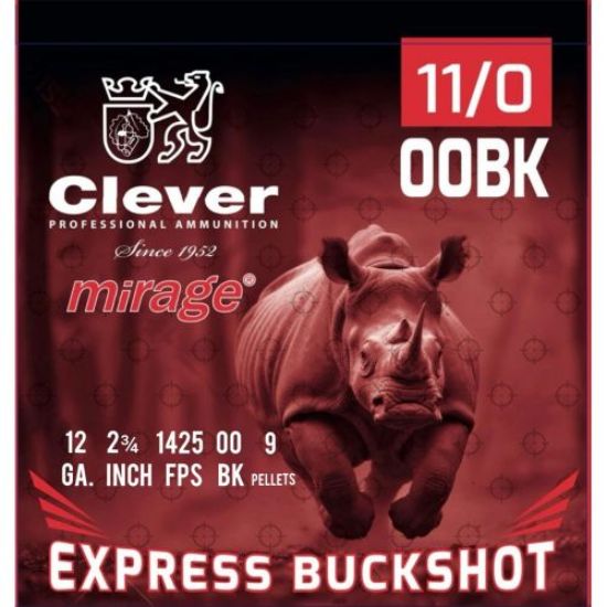 Picture of Memorial Day Sale - Clever Express Buckshot 12 Ga 2-3/4" 9 Pellet #00 Buckshot T200BK