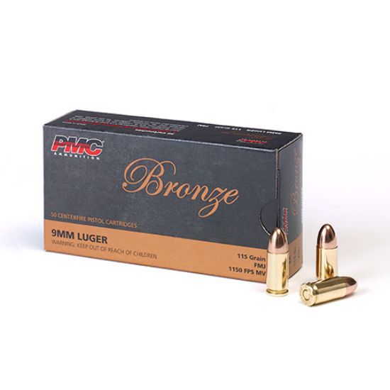Picture of PMC 9mm 115gr Full Metal Jacket PMC9A