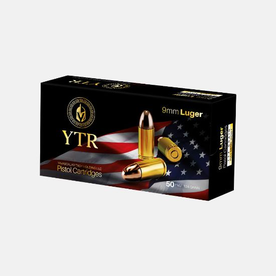 Picture of Troy 9mm Luger 115 Grain FMJ YTR9MMFMJ 