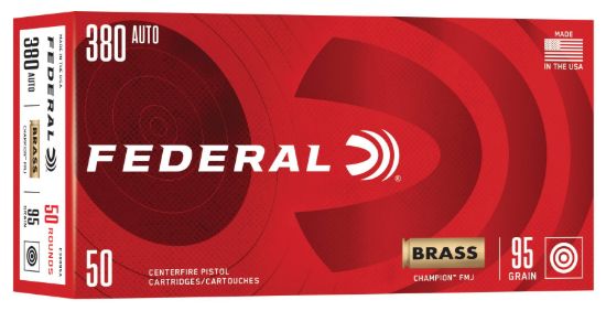 Picture of [July 4th Sale] Federal Champion 380acp 95gr FMJ