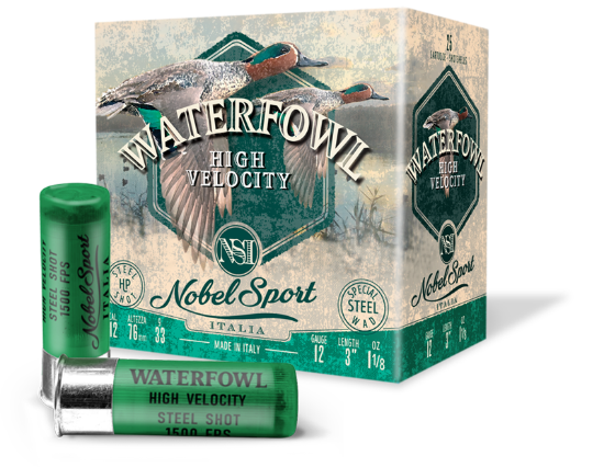 Picture of Nobel Sport Waterfowl Steel 12g #3 3" 1-1/8oz 1500fps